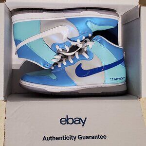 Nike Jordan Sneakers Dunk High Uni Blue "I Got Next" Collectors SE -Size 11 MINT